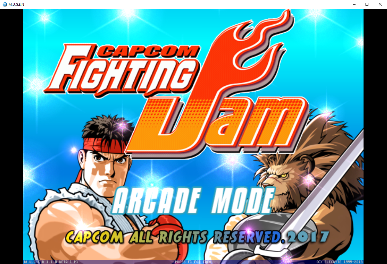 FIGHTING EVOLUTION (JAM) MUGEN Game