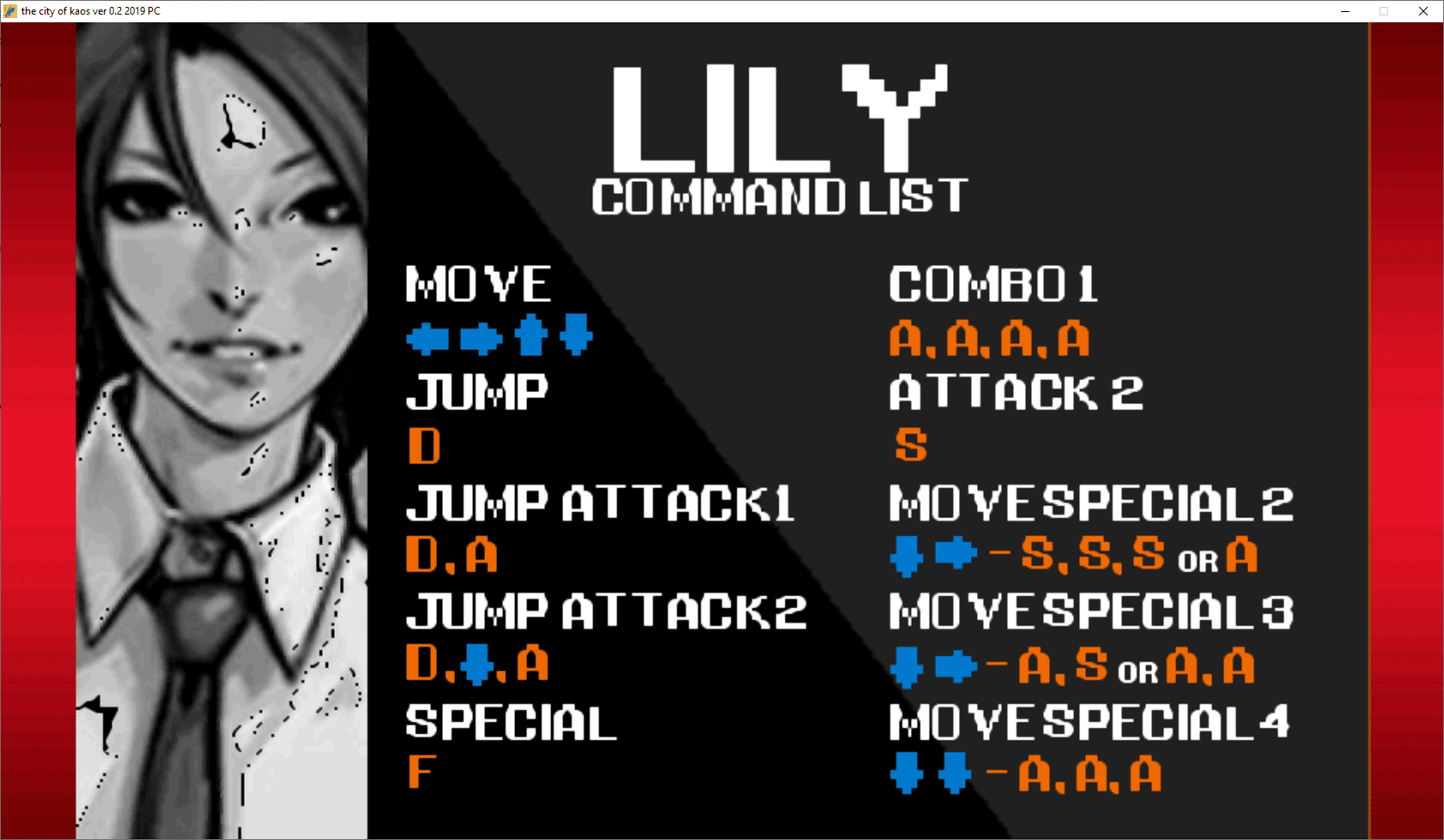 lily-command-list-city of kaos