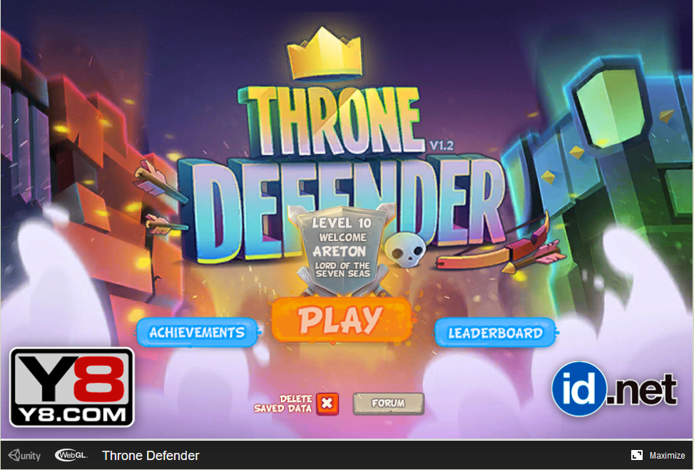Throne Defender WebGL 3D Game