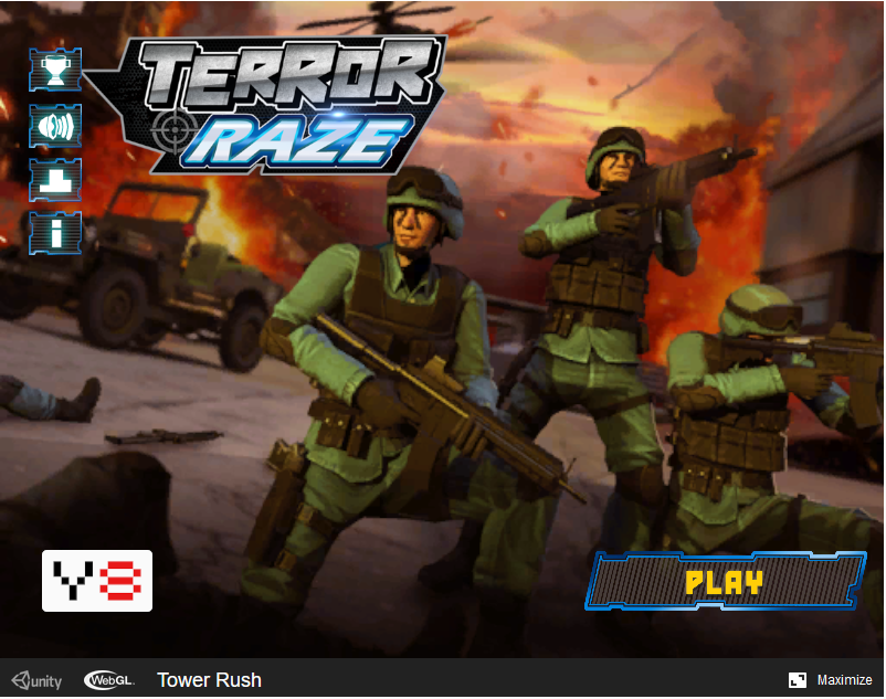 Terror Raze webgl 3d shooter