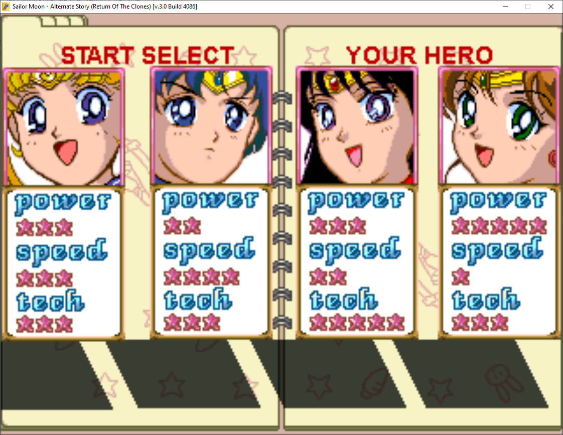 Sailor Moon - Alternate Story-POKET-GAMES