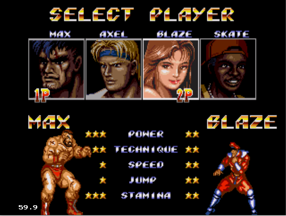 Street Fighter and Rage-Kega