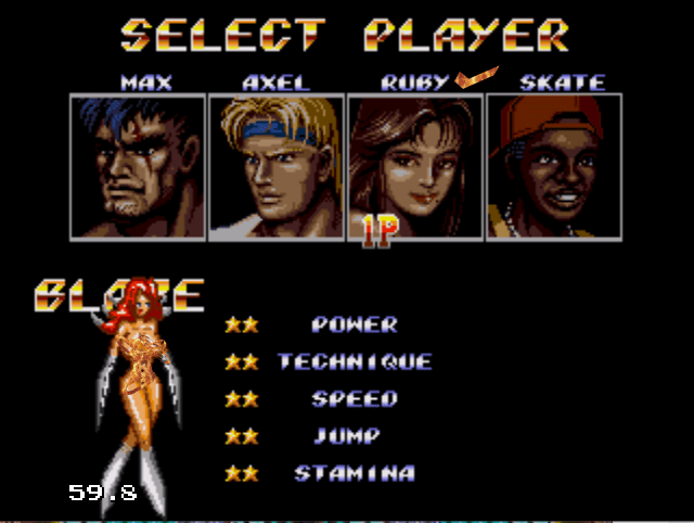 Streets of Rage 2 Ruby Naked-censored