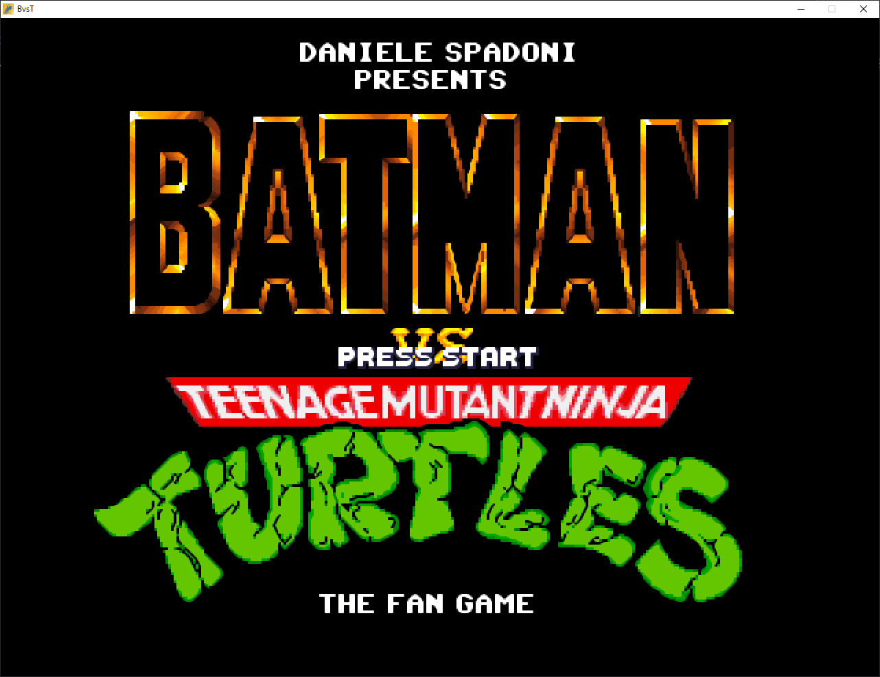 Batman VS Teenage Mutant Ninja Turtles - OpenBoR
