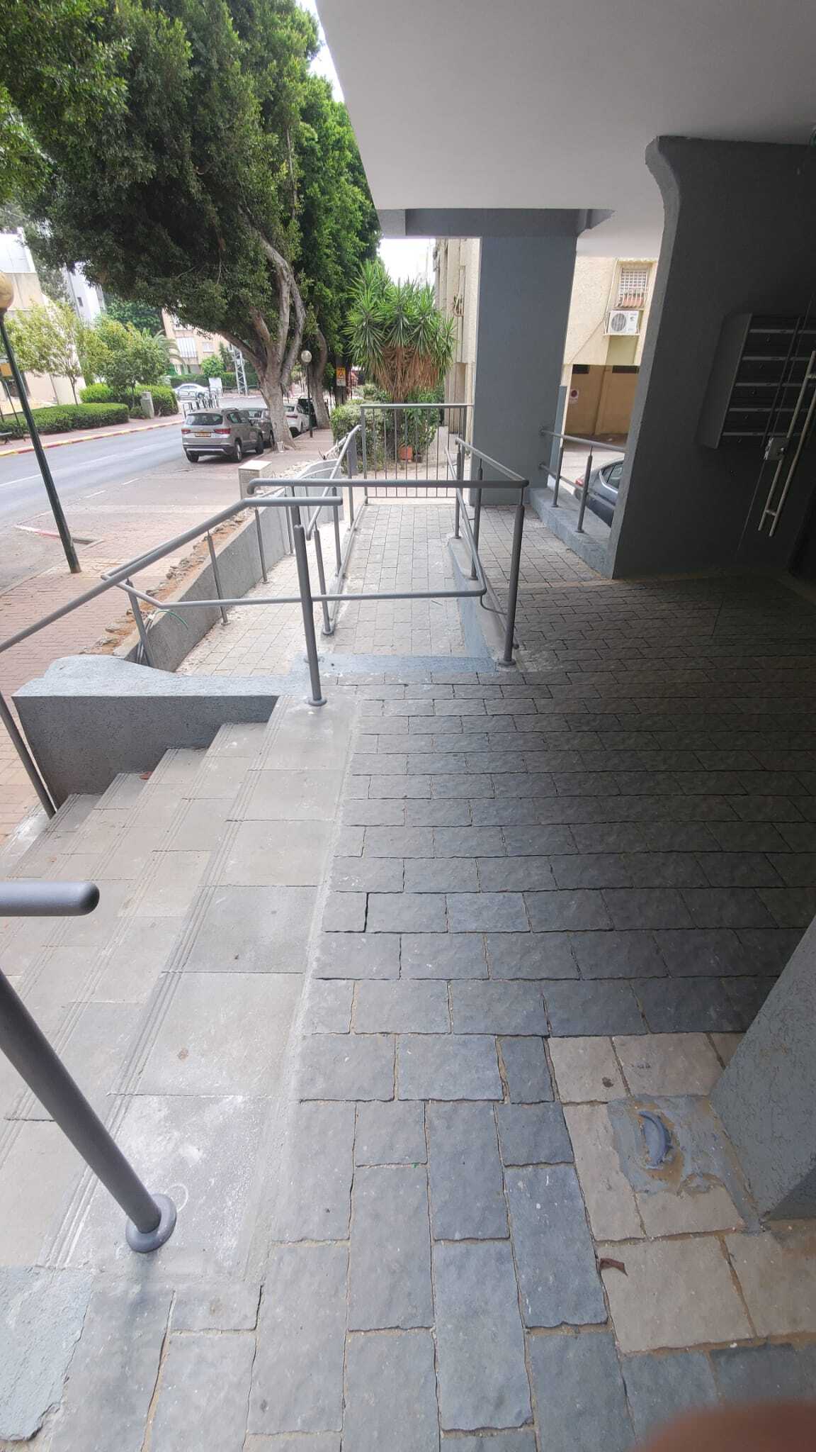 A project to build balconies in a shared building