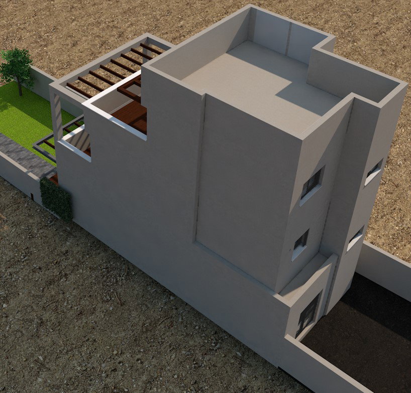 Simulations for the planned structure