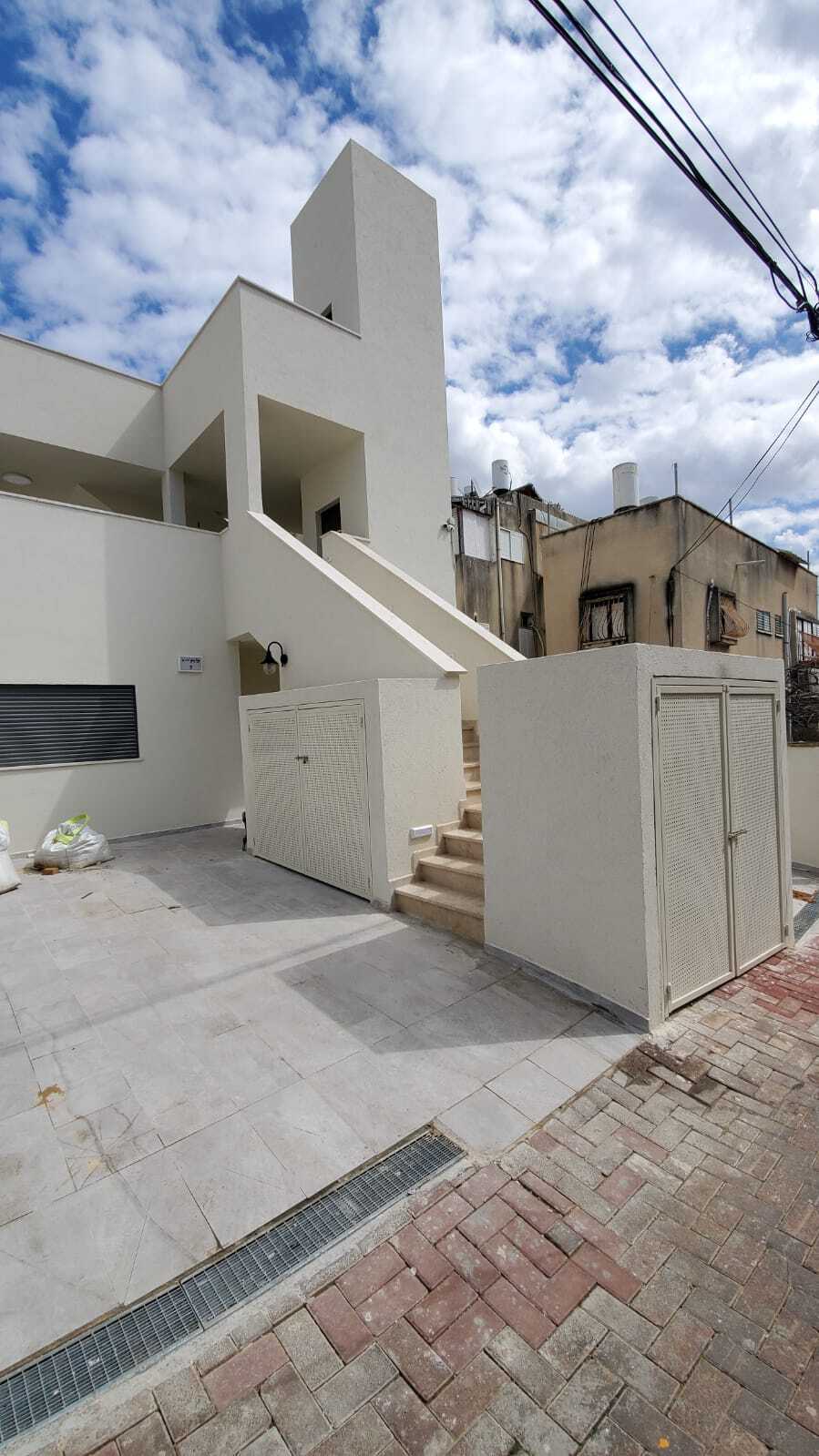 Old apartments before they were demolished