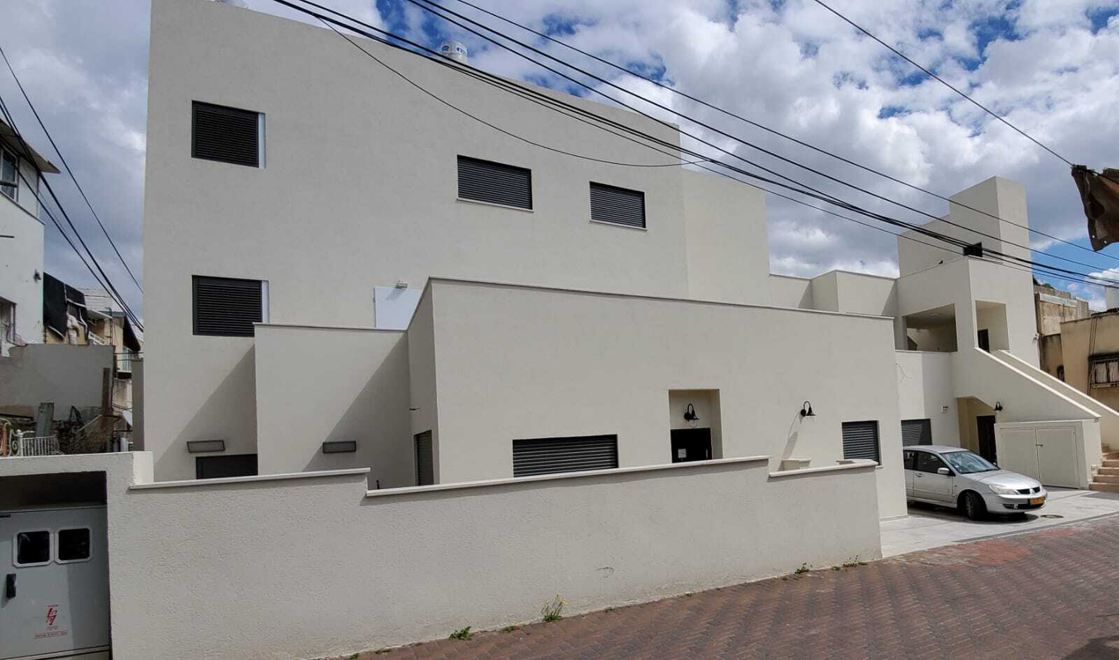 Old apartments before they were demolished