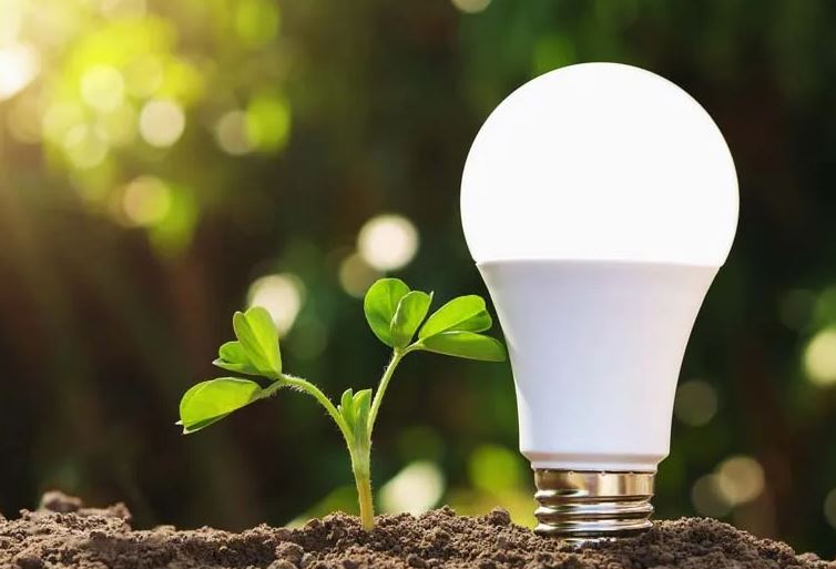 How much do LED lights save per month?