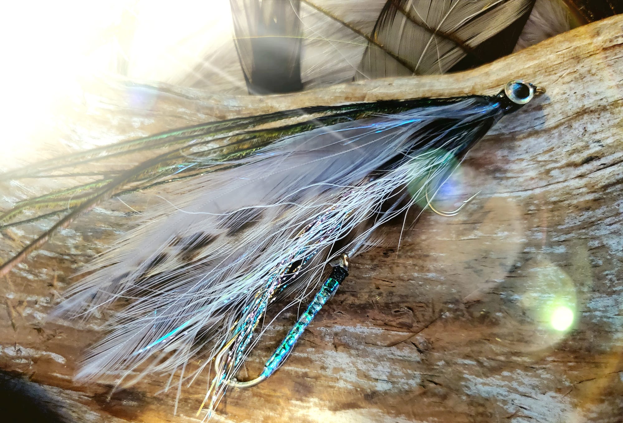 Black Ghost Tandem Streamer Fishing Fly Hand-tied Flies Trout Flies  Trolling Flies Fly Fishing Made in Maine Fly Fishing Gift 