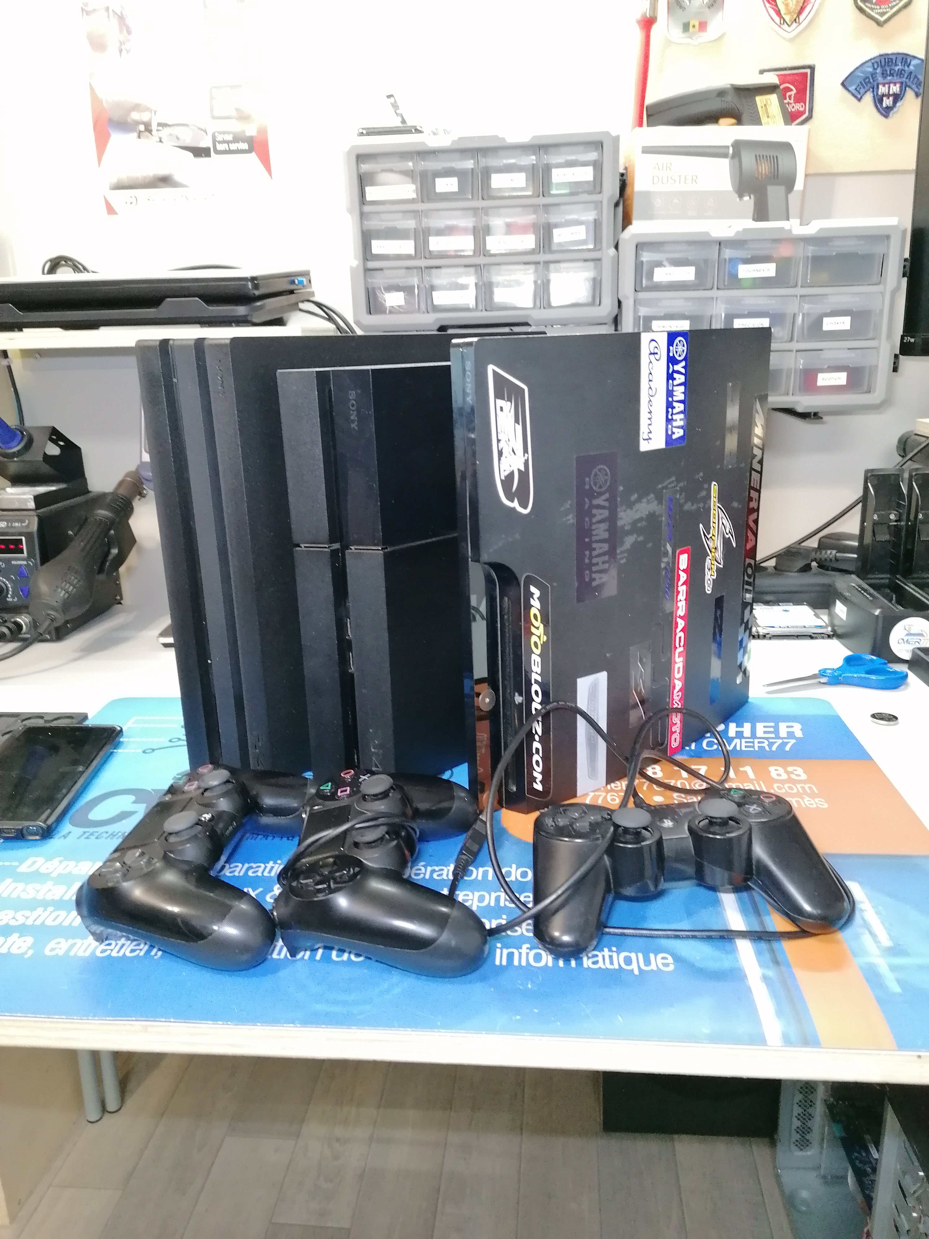 Restaurer le Plaisir du Jeu : Instantanés de Réparation de Consoles