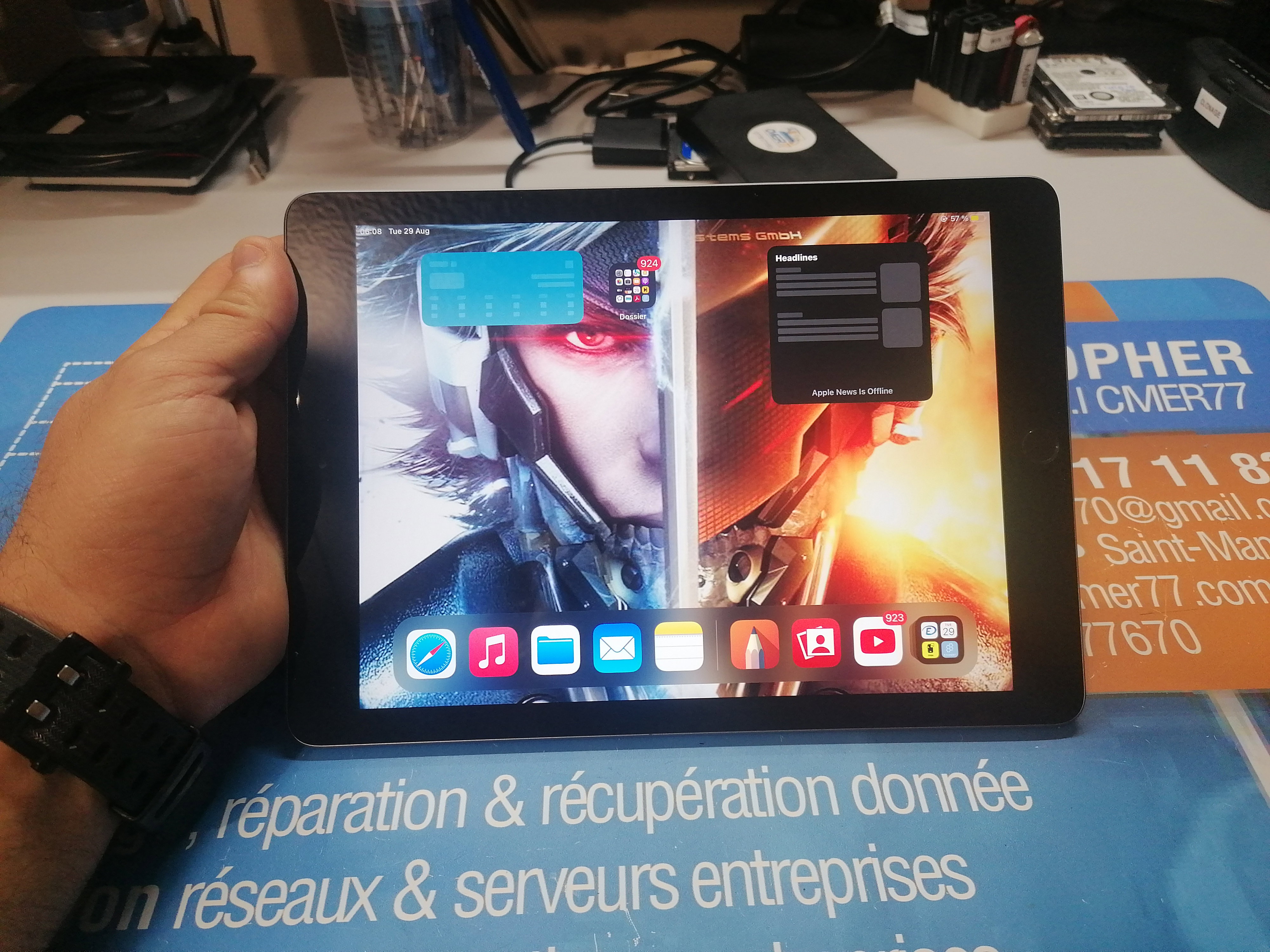 Quand la Technologie A Besoin d'Aide: Images de Réparations d'Ordinateurs