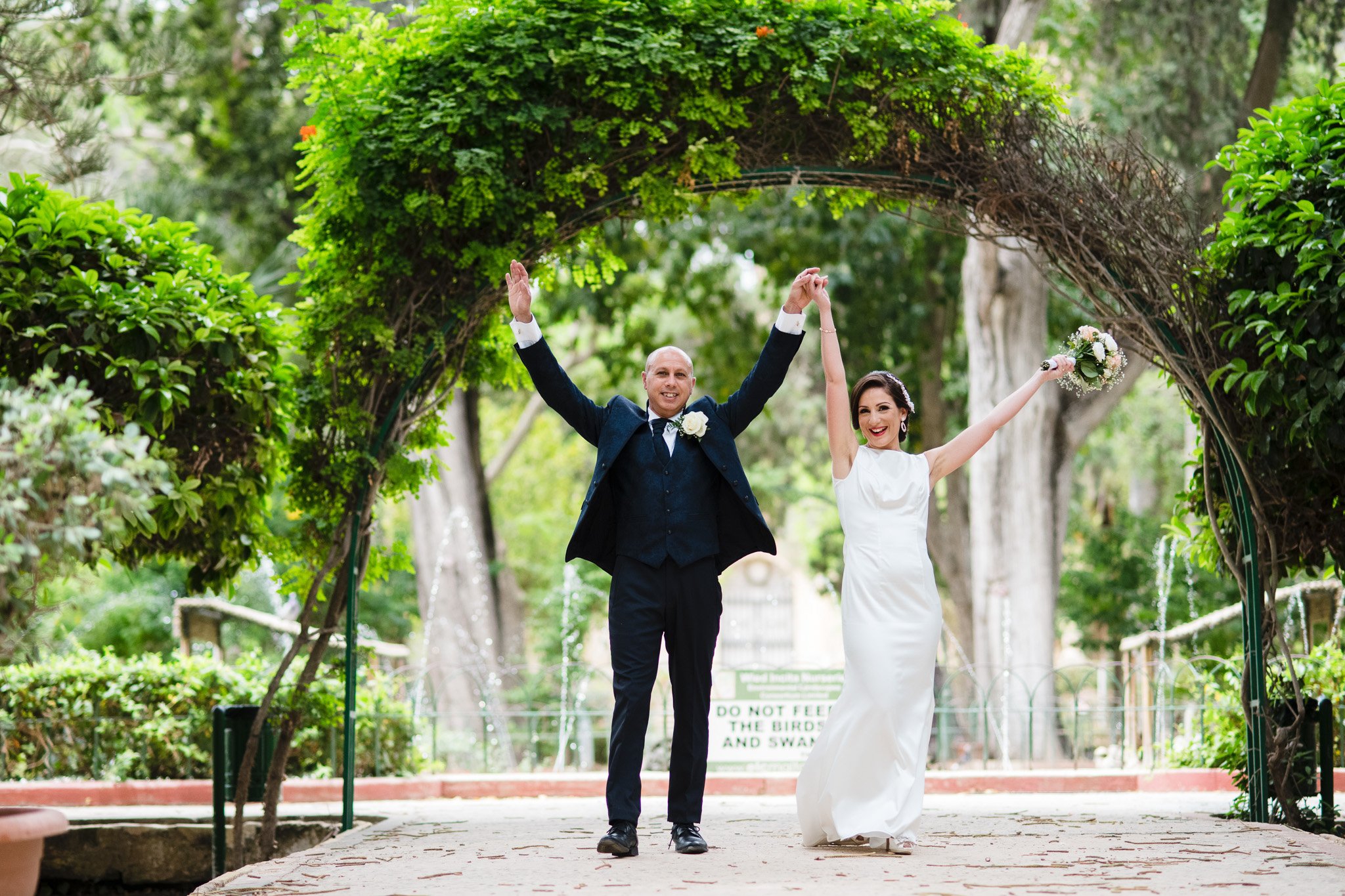 wedding photoshot san anton gardens malta
