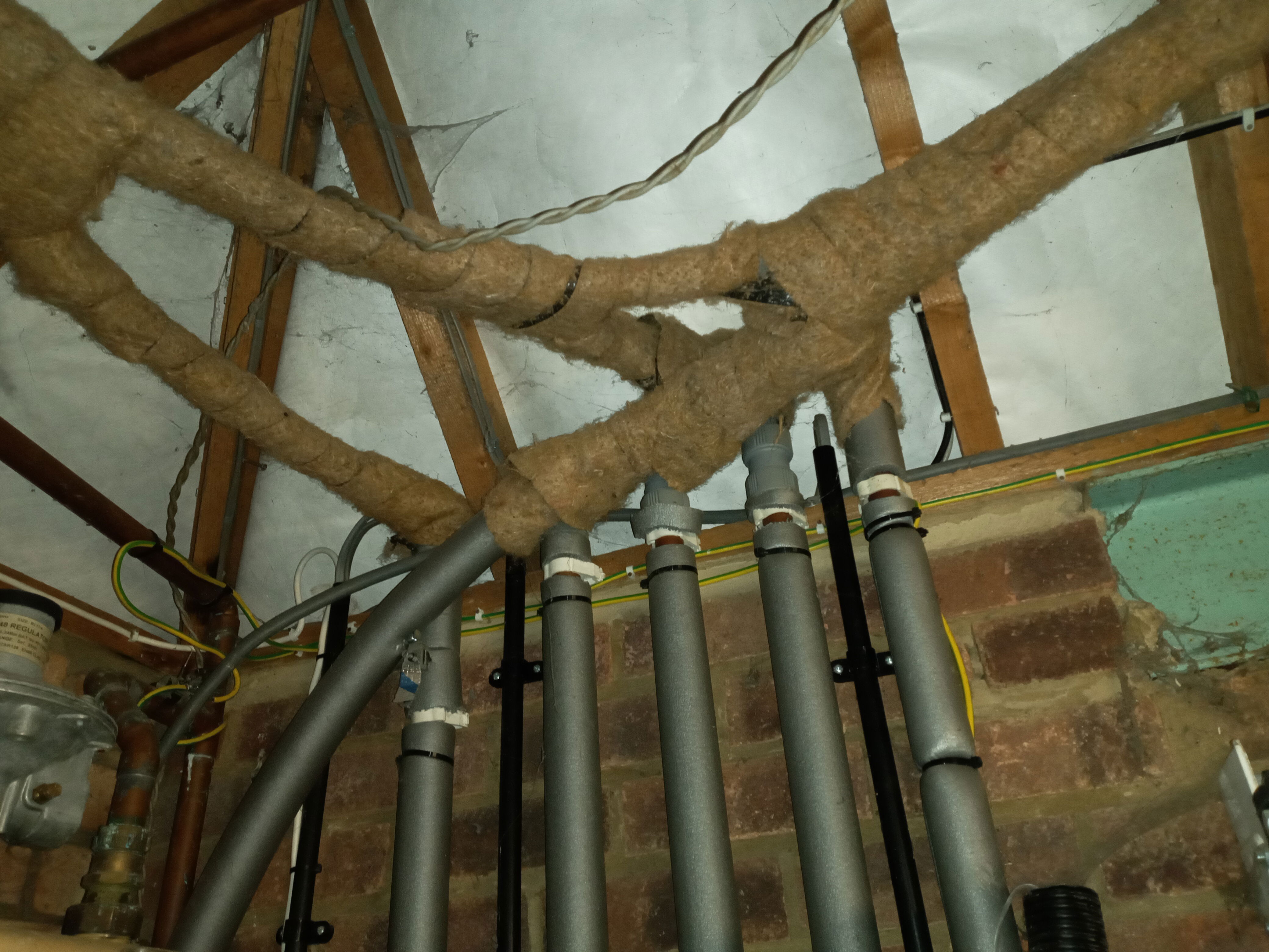 Pipework labelling and pipework lagging. Automatic Schematic