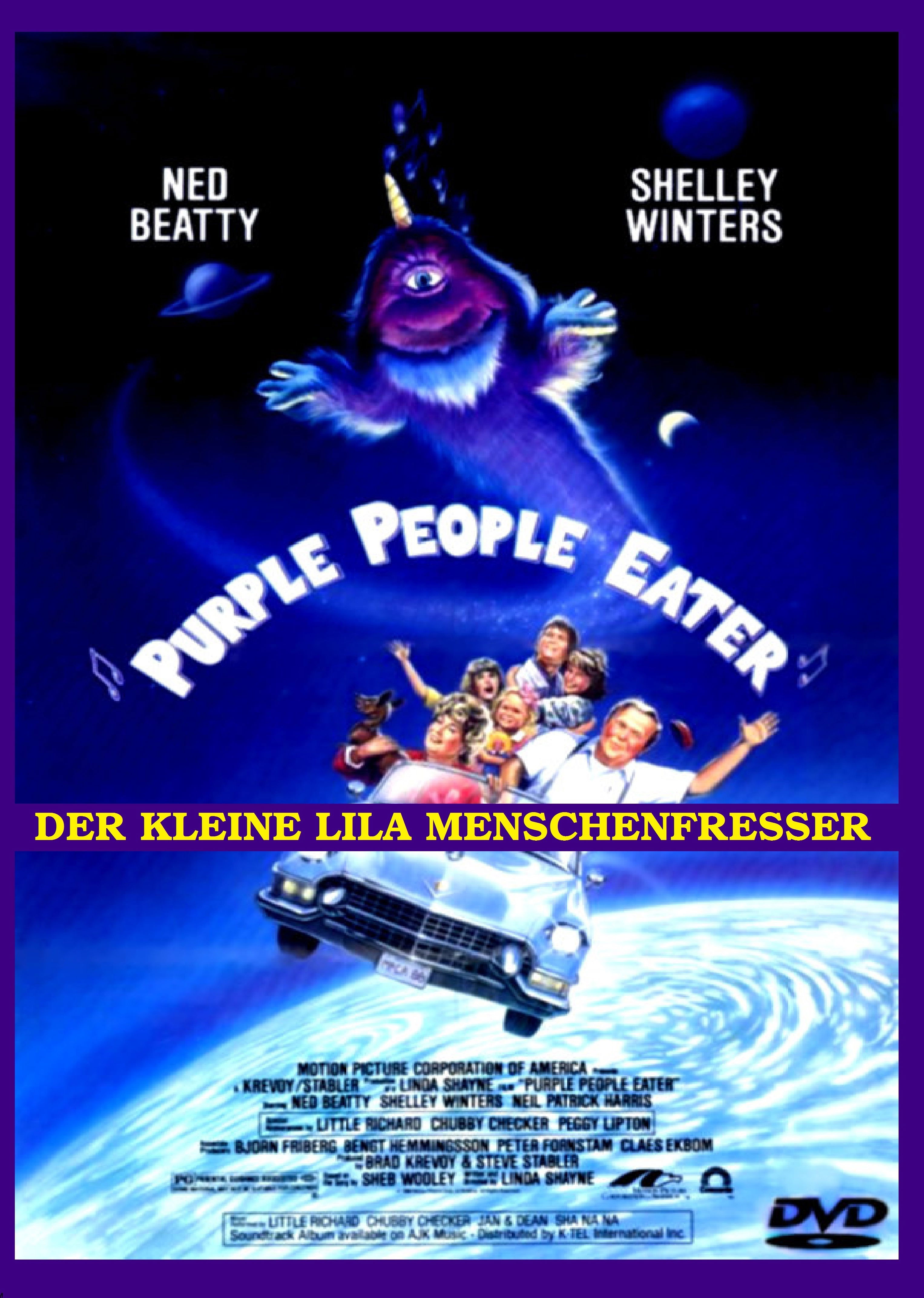 Purple People Eater Der kleine Lila Menschenfresser USA 1988 DVD