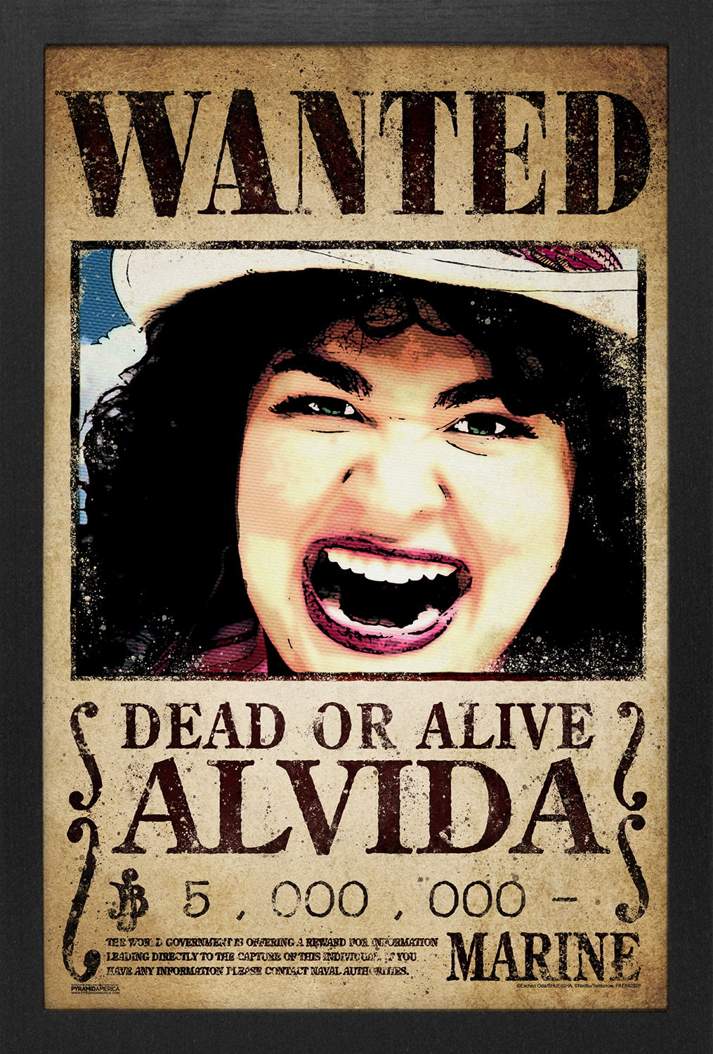 Alivida wanted dead or alive one selling piece