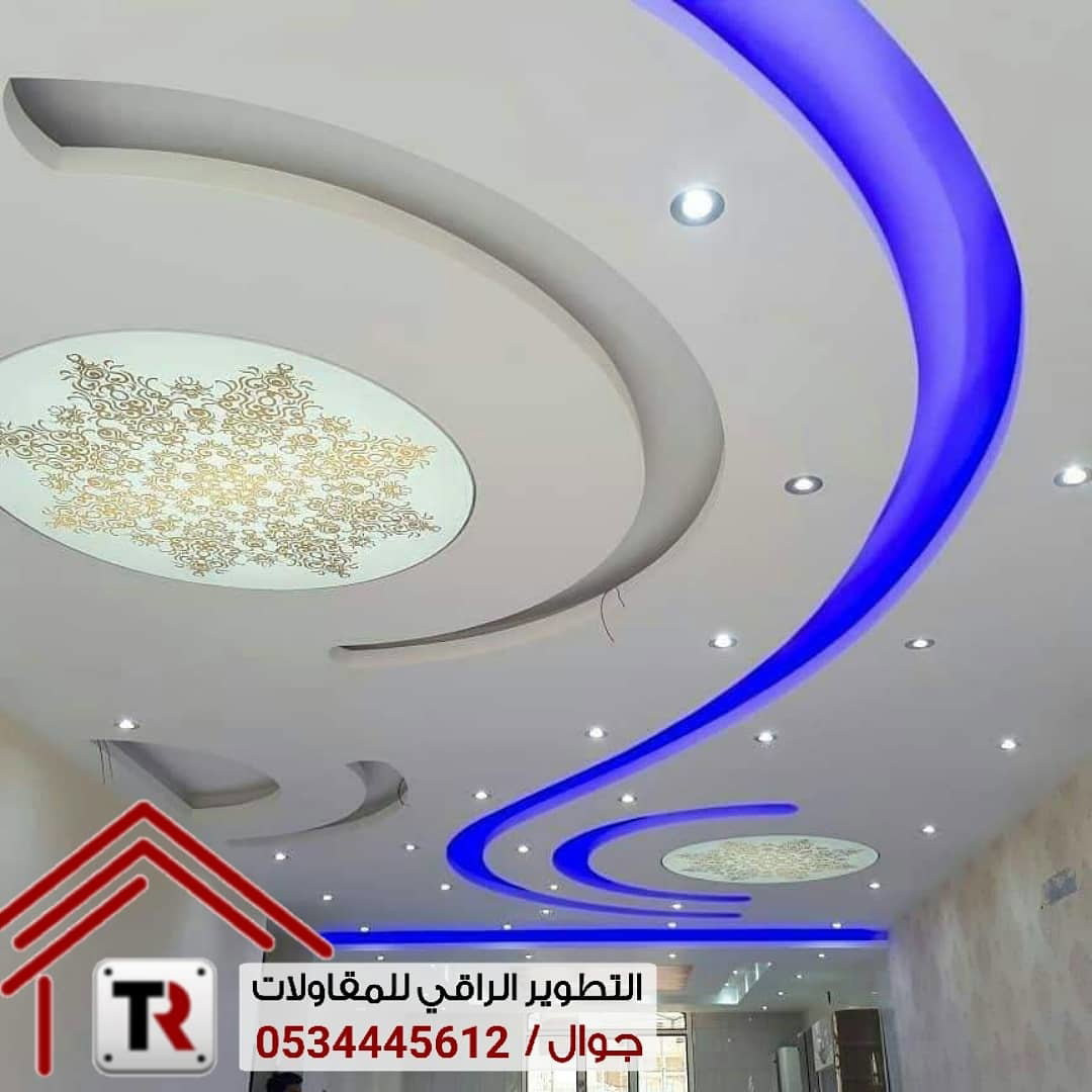 ديكورات التطوير الراقي للجبسيات والباركيه ورق جدران 0534445612