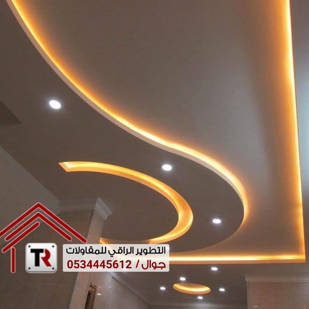 ديكورات التطوير الراقي للجبسيات والباركيه ورق جدران 0534445612