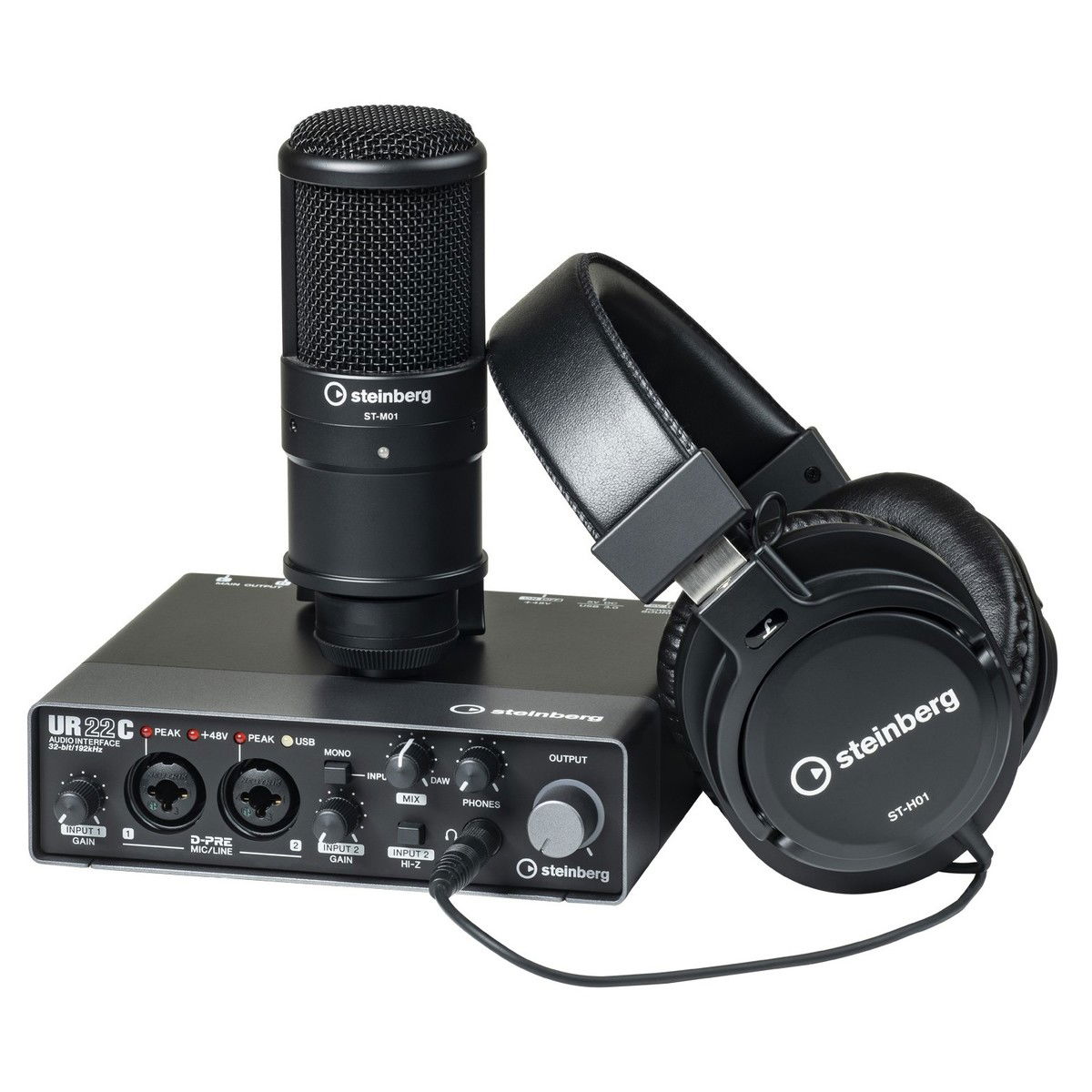 Steinberg UR22C Recording Pack - TURNKEY MUSIC & MULTIMEDIA