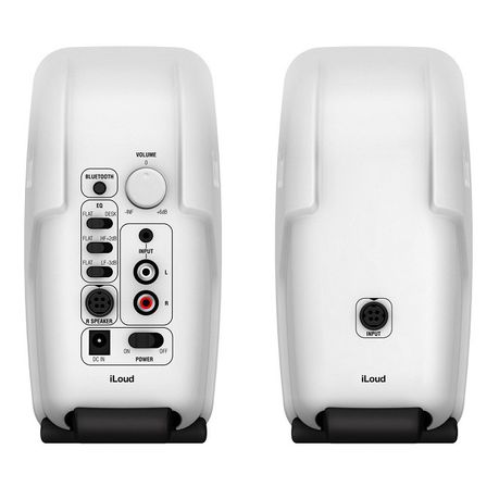 IK Multimedia iLoud Micro Monitor Pair - White - TURNKEY MUSIC &