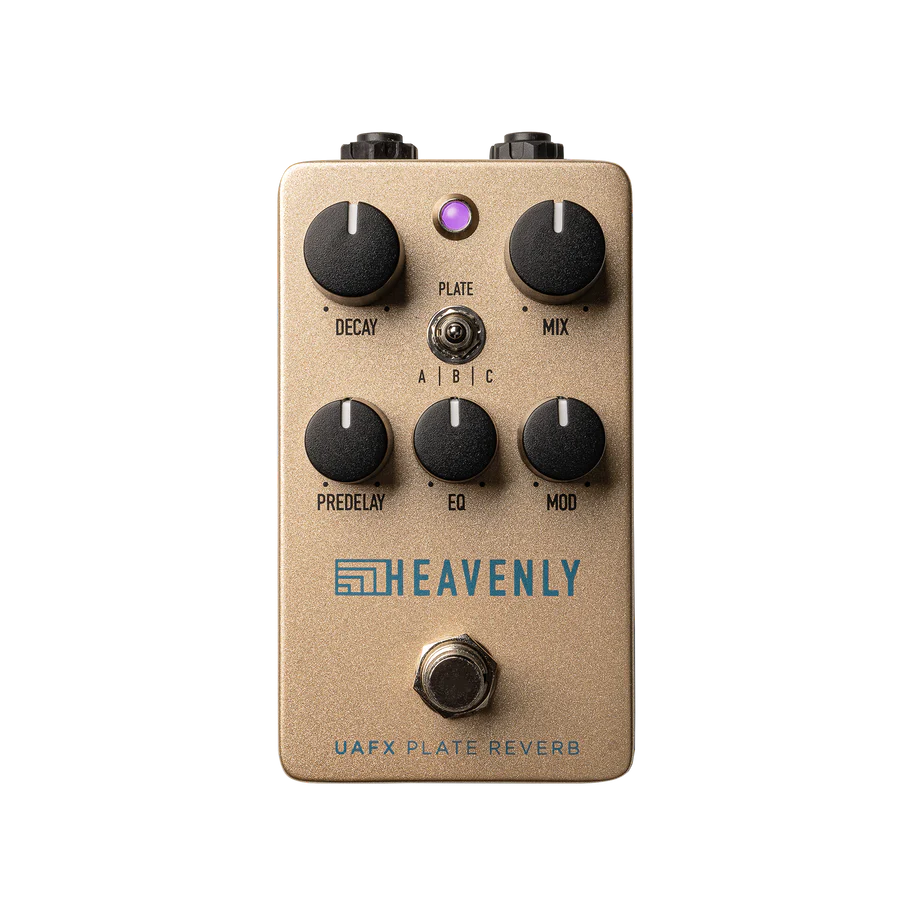 ギター Universal Audio UAFX HeavenlyPlateReverb Universal Audio UAFX Heavenly Plate Reverb – Premium Studio-Grade