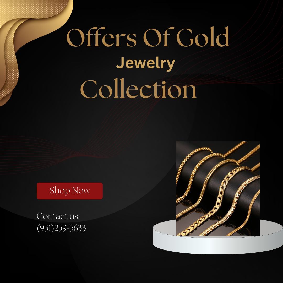 "Discover exquisite gold jewelry collection featuring stunning designs and irresistible offers. From timeless classics to modern pieces, find the perfect accessory to elevate your style."