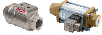coaxial on/off valves