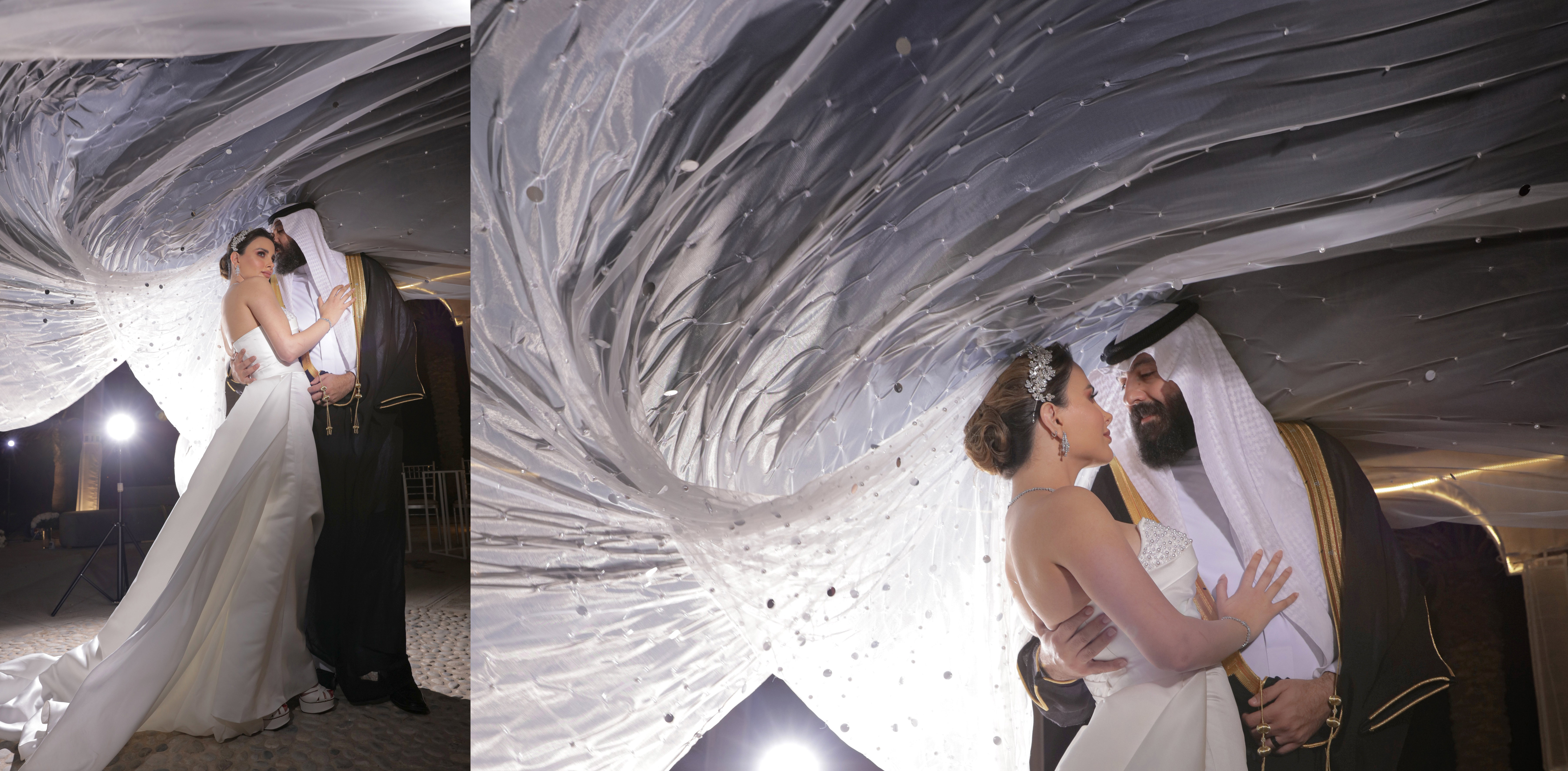 Outdoor wedding photography