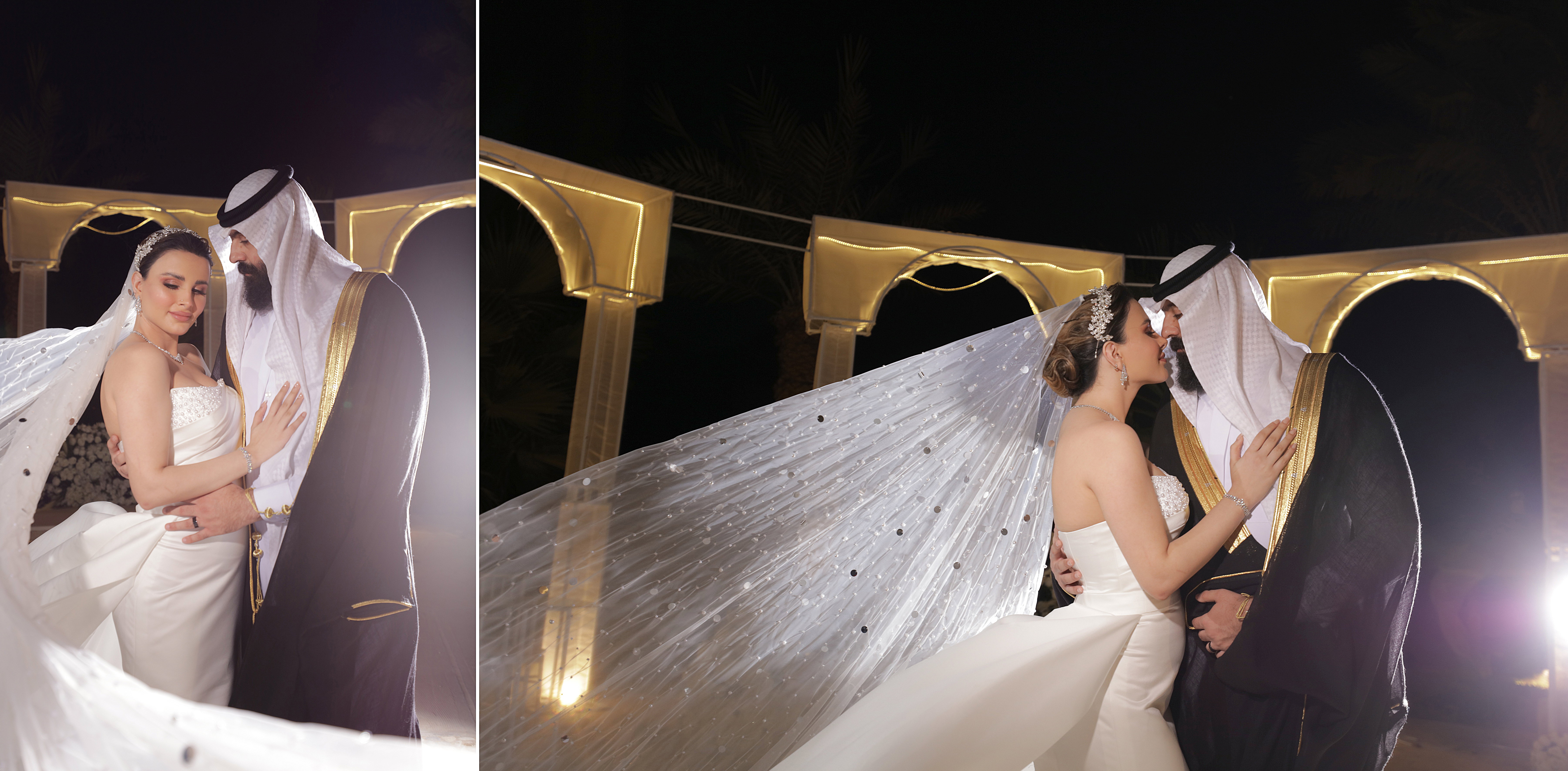 Outdoor wedding photography