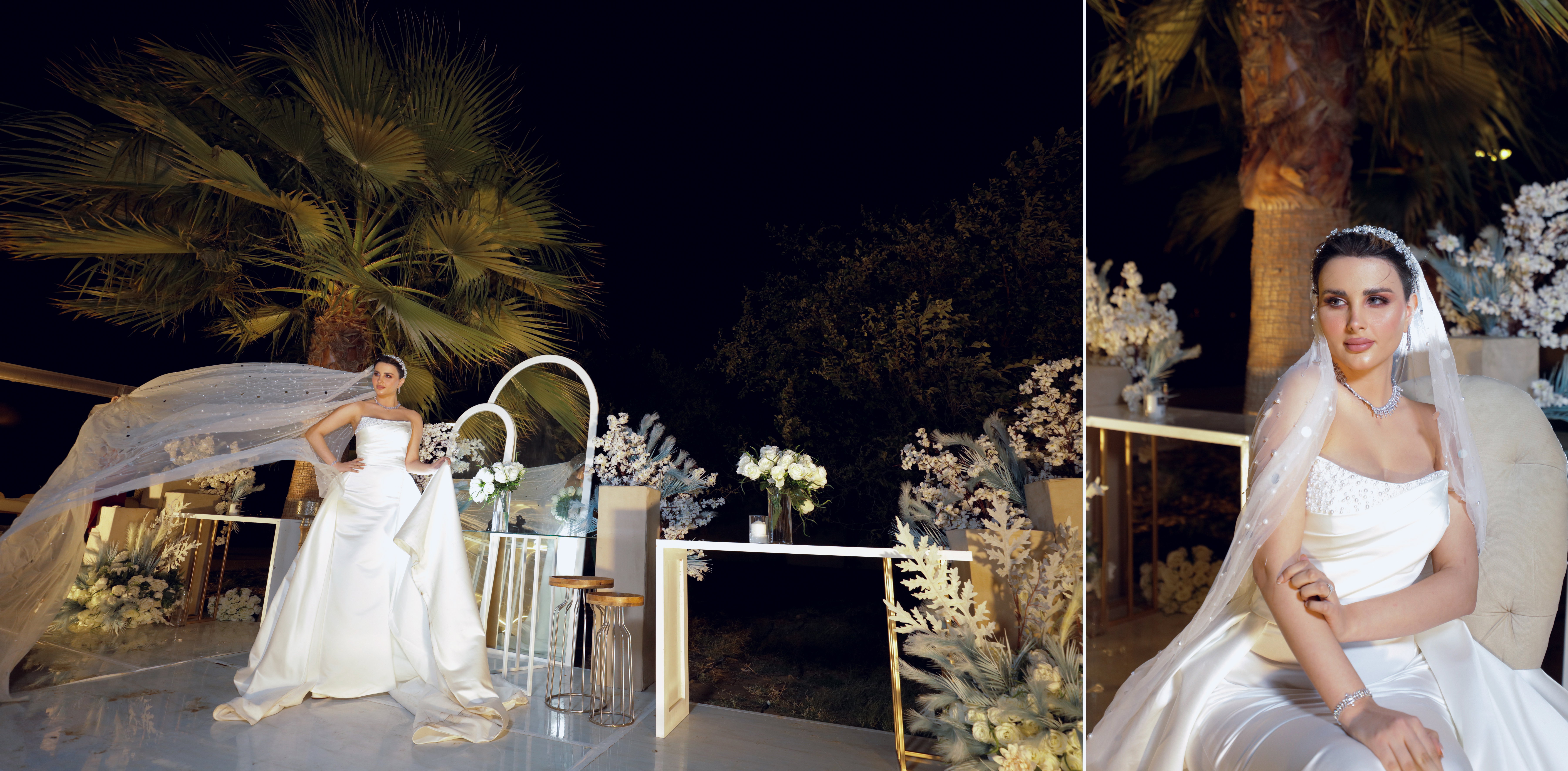 Outdoor wedding photography