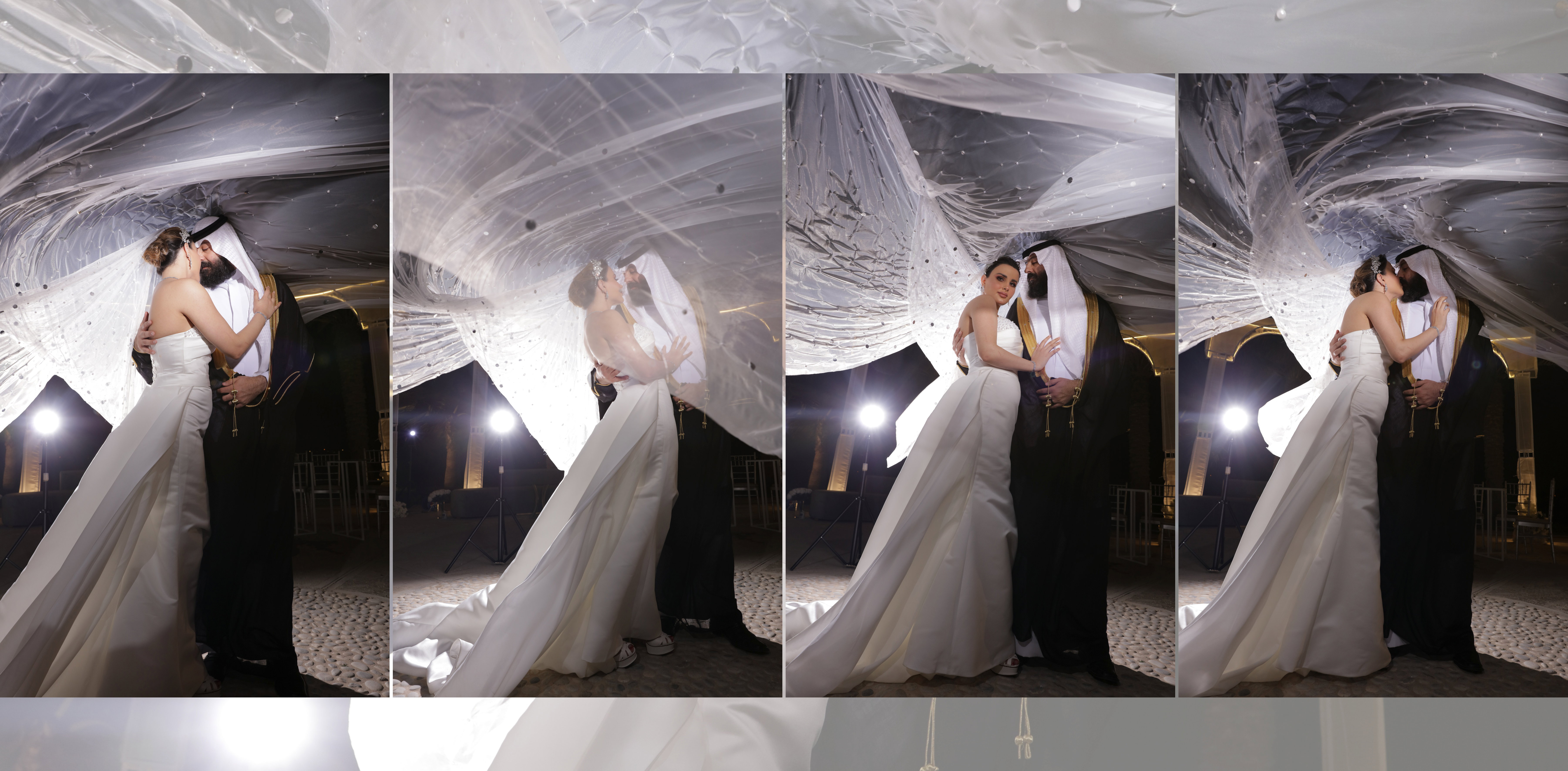 Outdoor wedding photography