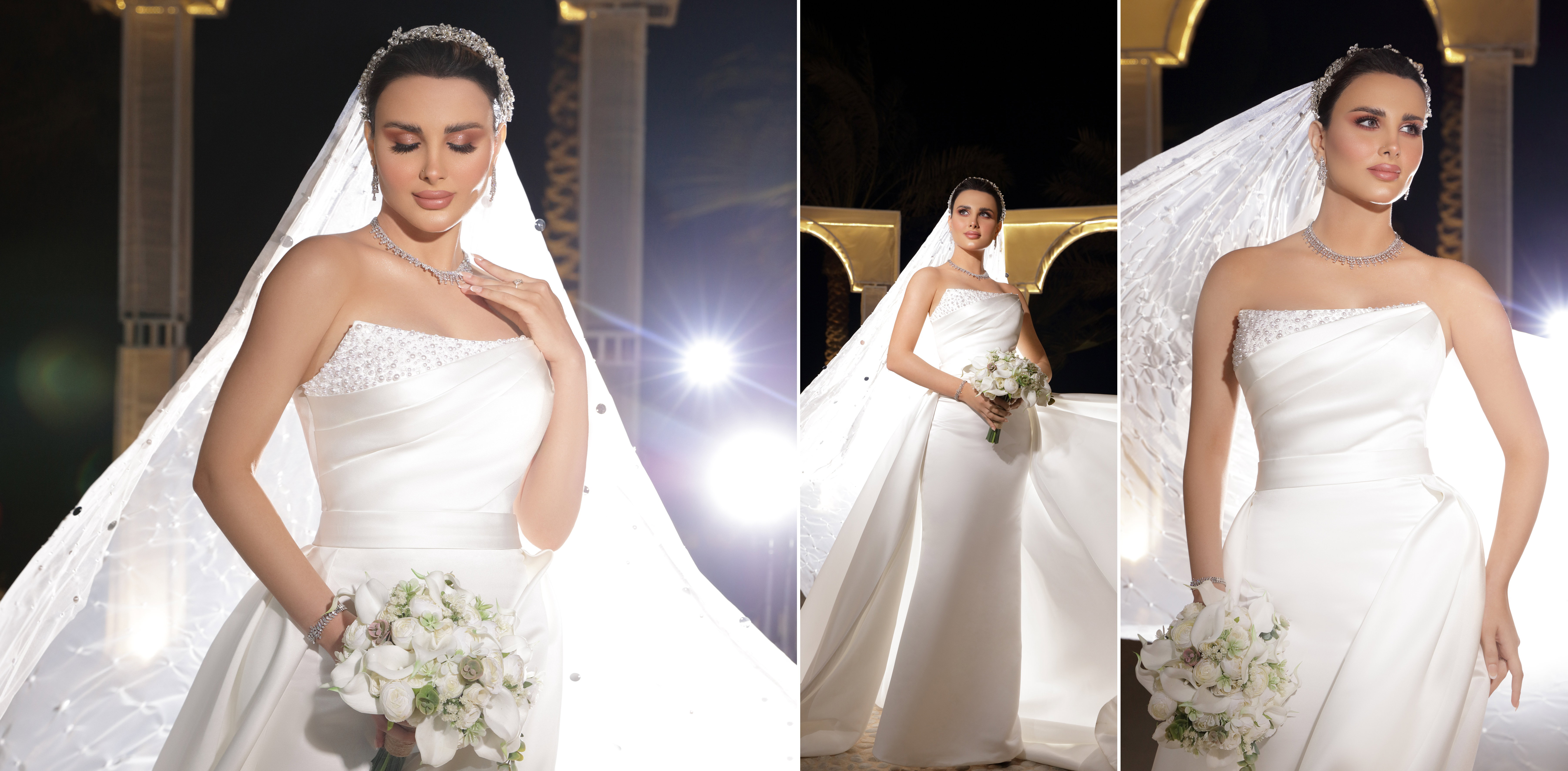 Outdoor wedding photography