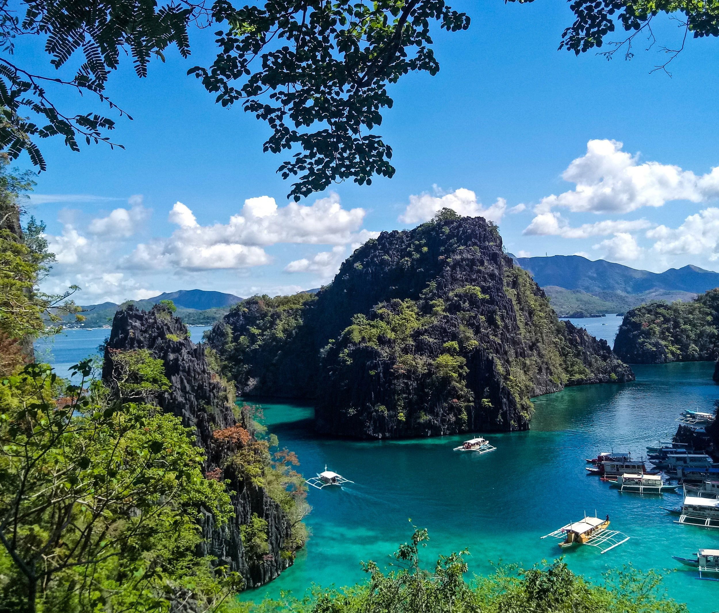 Crystal clear waters of Coron, Palawan