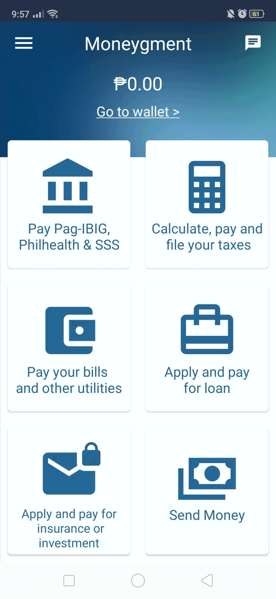 SSS Contribution Using Moneygment App