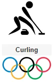 Curling Olimpic Symbol
