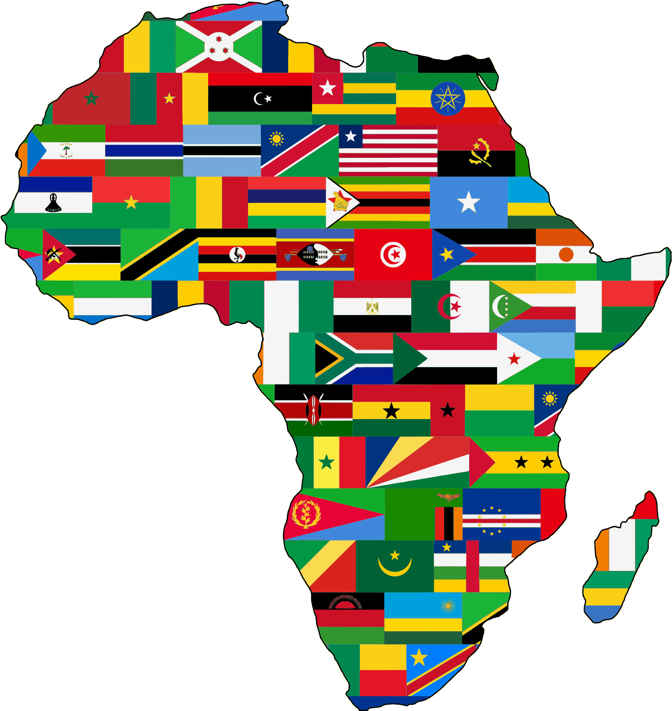 mapa áfrica