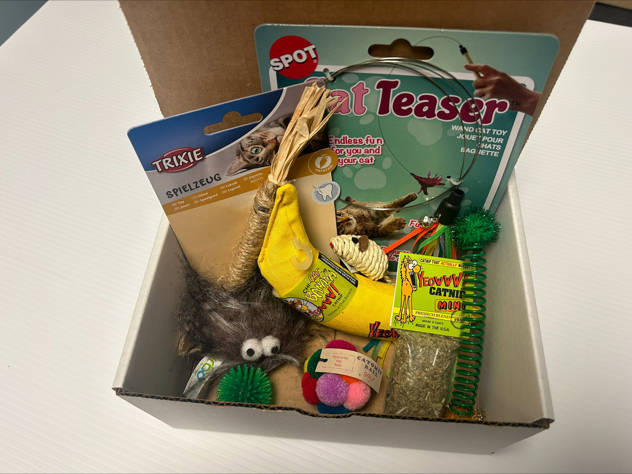 Boîte Bonheur pour chat - Jeux