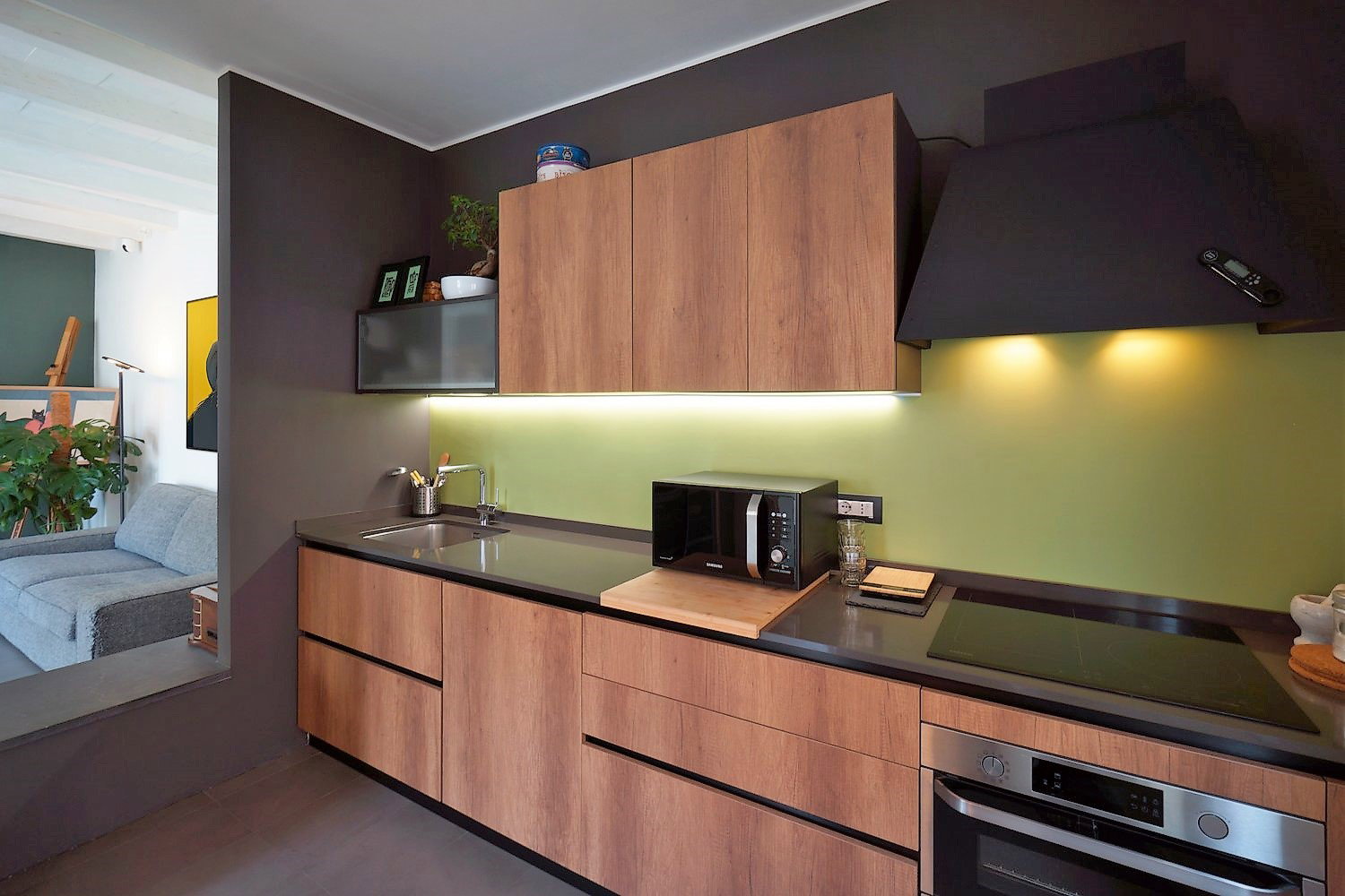 Finishing of the various environments