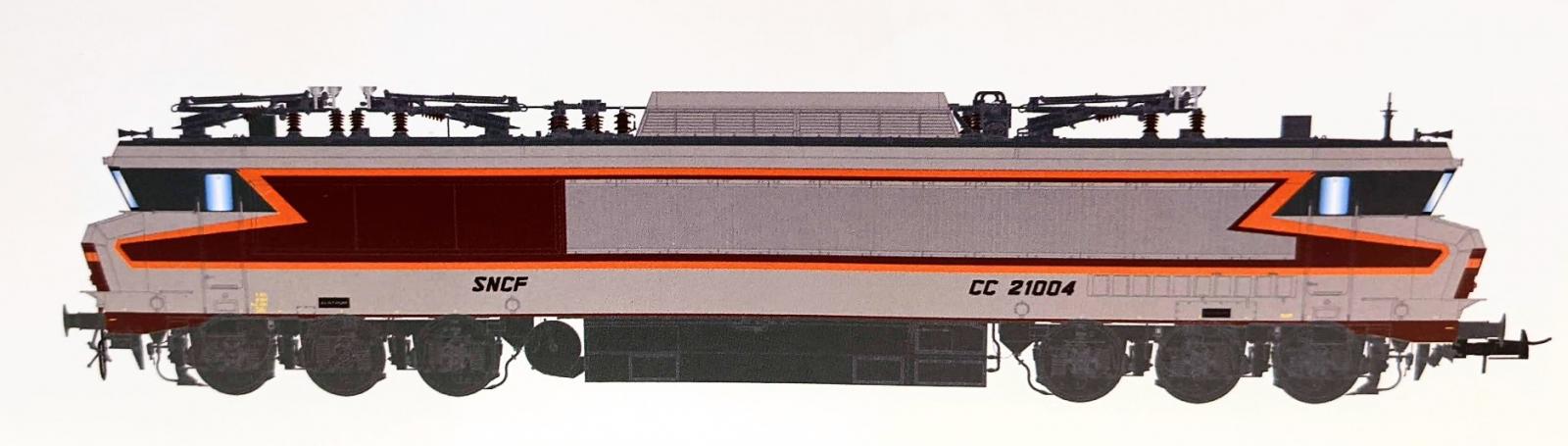Jouef 2422S locomotive électrique CC21004 SNCF digitale sonore