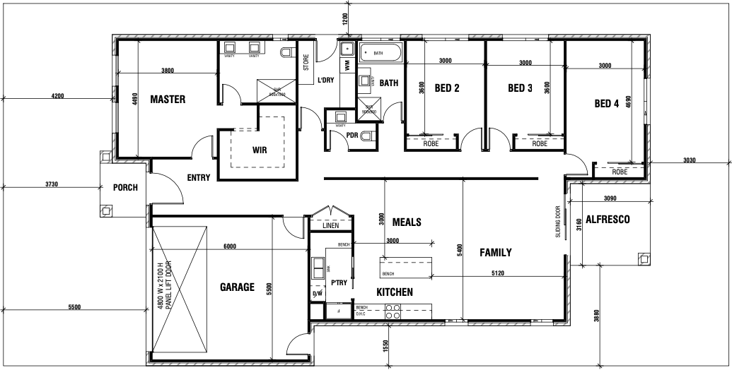 एक मंजिला 25 वर्ग