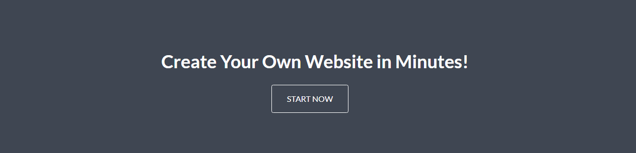 Create your website in a minute without any coding knowledge