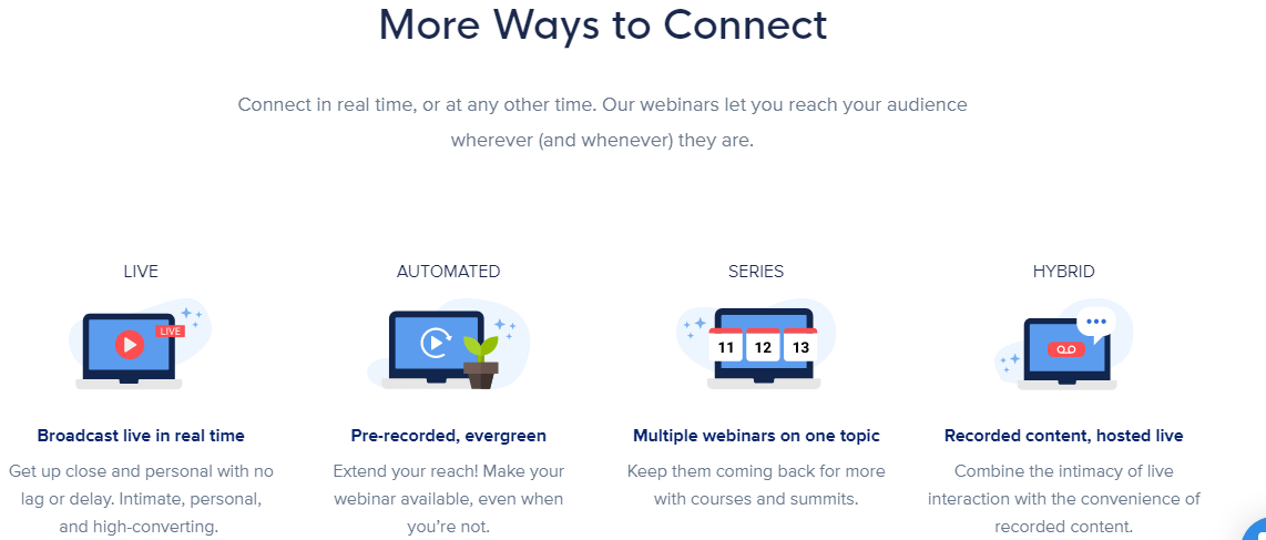 Connect in Real time - Webinar