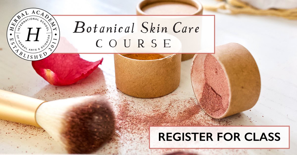 Botanical Skin Care Course will empower you to create your own skincare recipes using herbals and other safe, nourishing and non-toxic ingredients. 