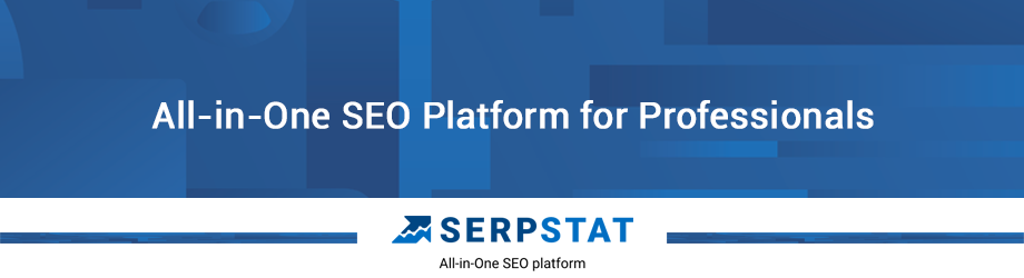 Serpstat is an all-in-one SEO platform that helps market experts analyze competitors, perform keyword research for SEO and ads, track online positions and backlinks of any websites and their online competitors. 