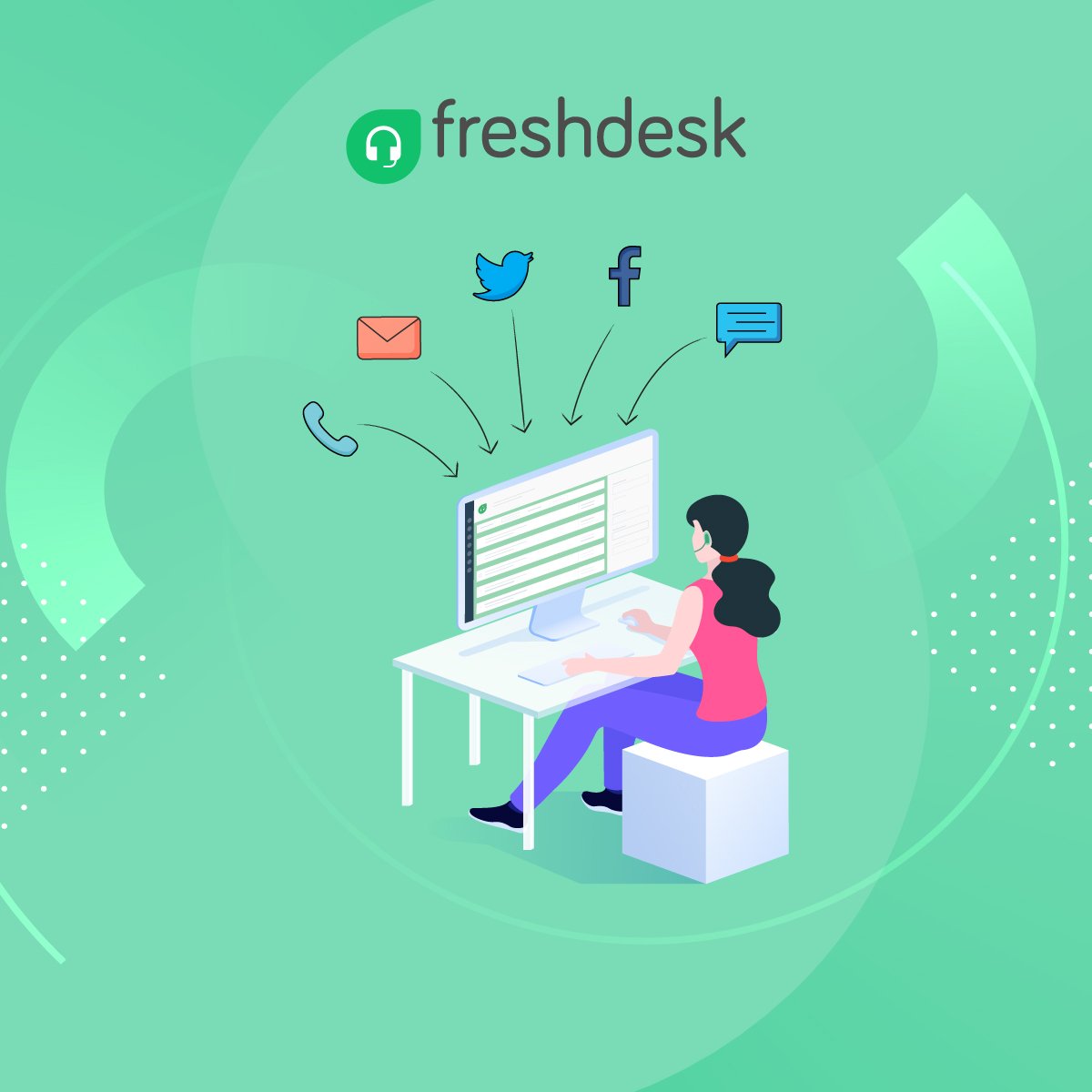 Freshdesk is a cloud-based customer service software that enables businesses of all sizes to deliver stellar customer support.