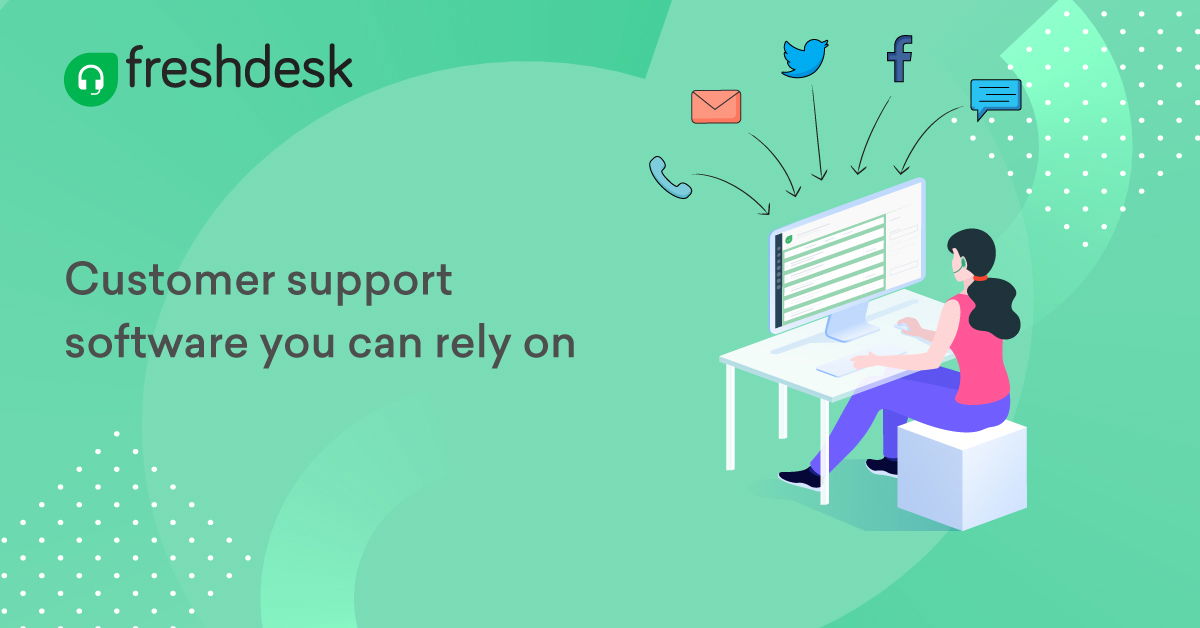 Freshdesk is a cloud-based customer service software that enables businesses of all sizes to deliver stellar customer support.