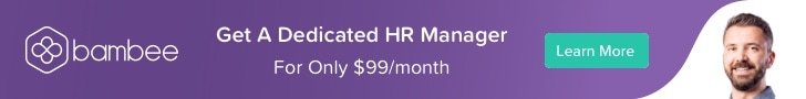 Bambee is a platform that gives access to small and medium-sized businesses to hire an HR Manager.
