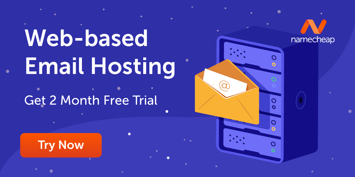 Web-based email hosting