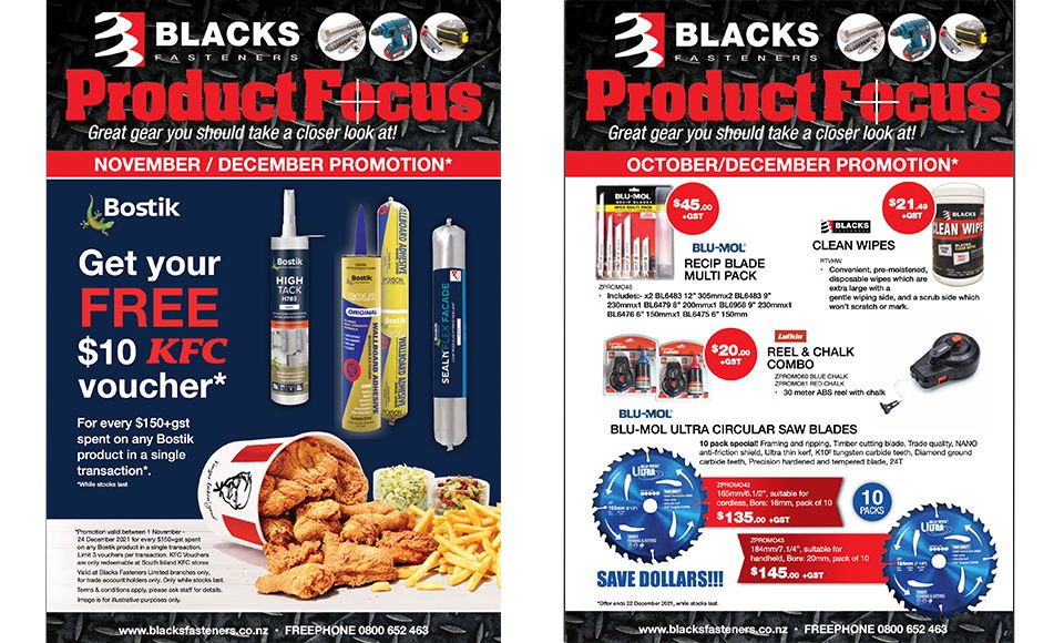 Current Offers Blacks Fasteners