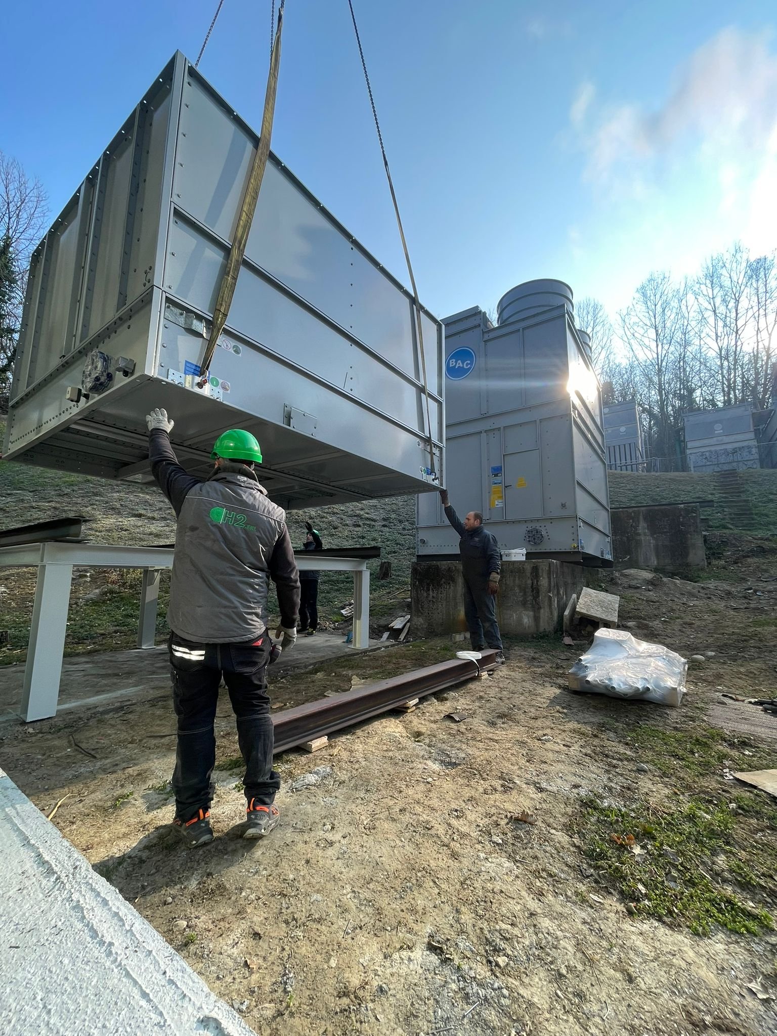 INSTALLAZIONE NUOVE TORRI EVAPORATIVE C/O IMMOBILE SITO A TORINO (TO) 